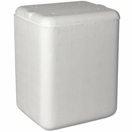 PLASTILITE Insulated Foam Cooler 8 1/4'' x 6 1/2'' x 11'' - 1'' Thick 451TK95PLT